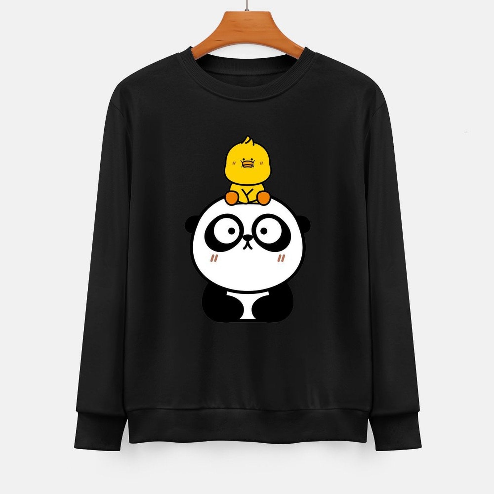 Front Patterned Long Sleeve TopIndoor Design-Your-Own